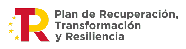 Logotip Plan de Recuperación, Transformación y Resiliencia